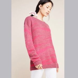 Numph Lynn Boatneck Pullover in Rose Size S